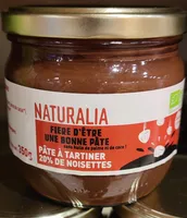 Pâte à tartiner 20% de noisettes