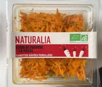 Carottes râpées et persillées