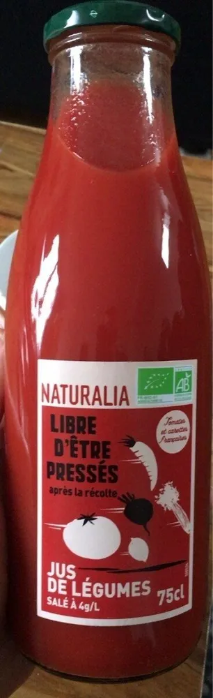 Jus de légumes