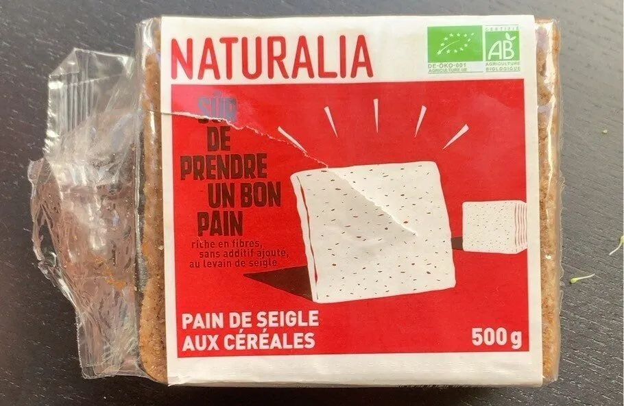 Pain de seigle aux céréales
