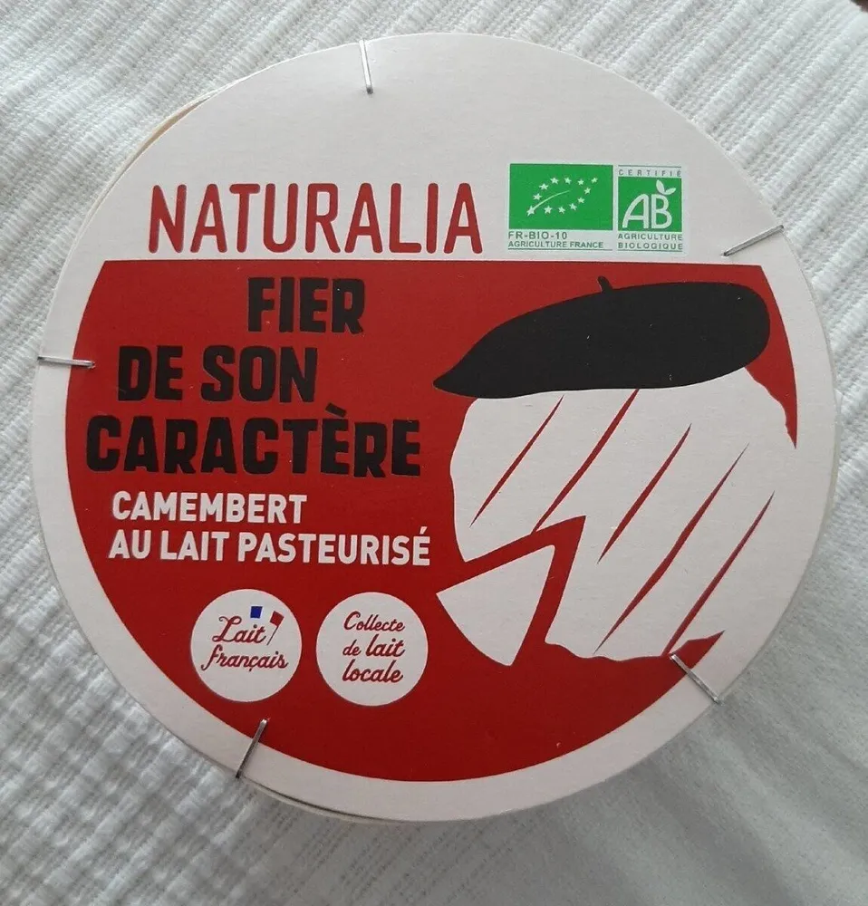 Camembert au lait pasteurisé