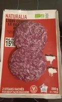 Steaks hachés pur boeuf façon bouchère