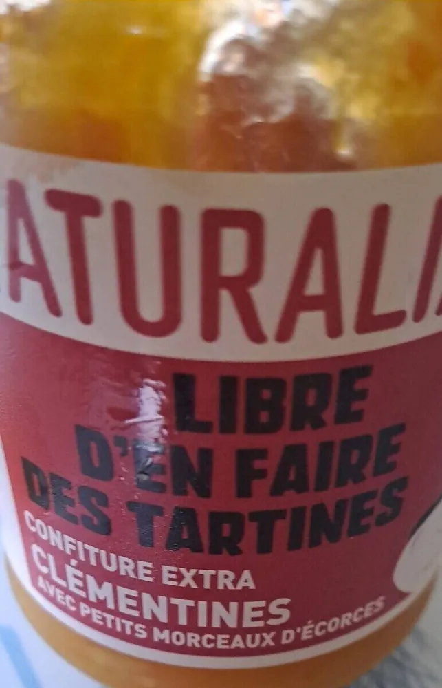 Confiture extra de clémentine