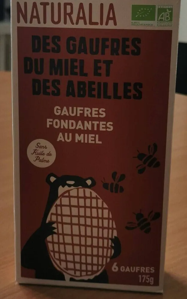 Gaufres fondantes au miel