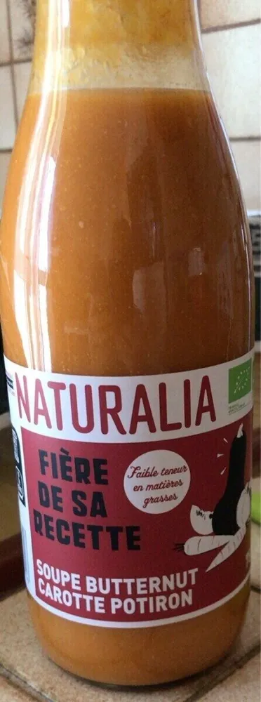 Soupe Butternut Carotte Potiron