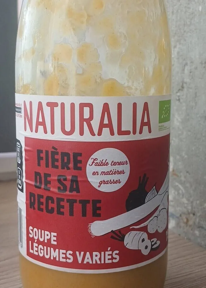Soupe légumes variés