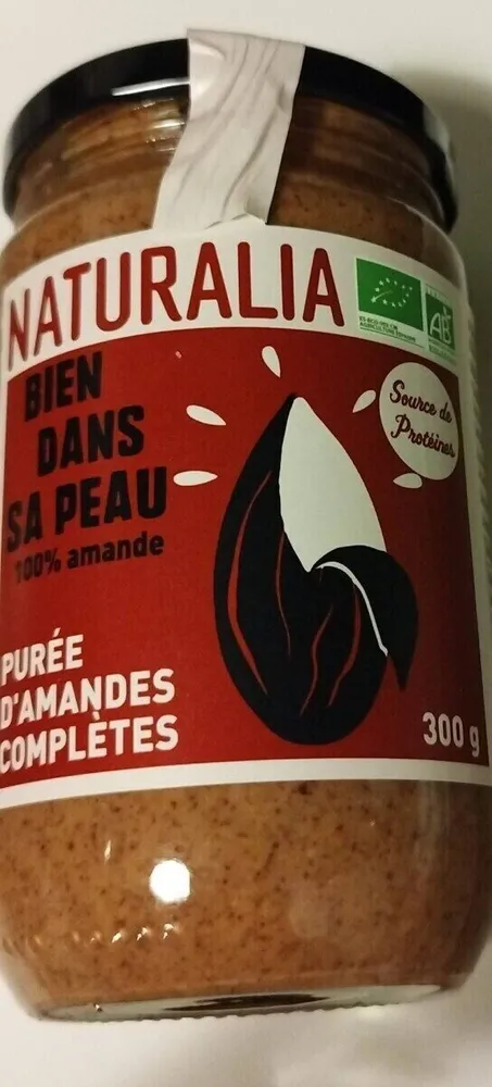 PURÉE D'AMANDES COMPLÈTES
