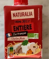 Crème entiere 30% de mat. Gr.