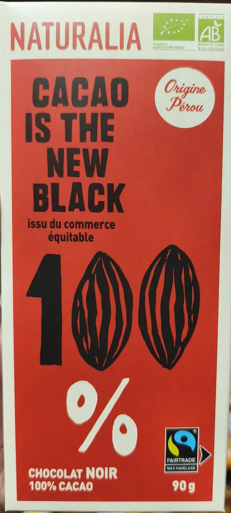 Tablette de Chocolat 100