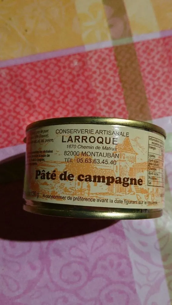 Pâte de campagne