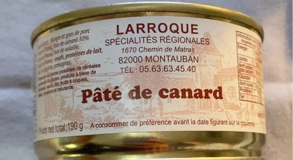 Pâté de canard