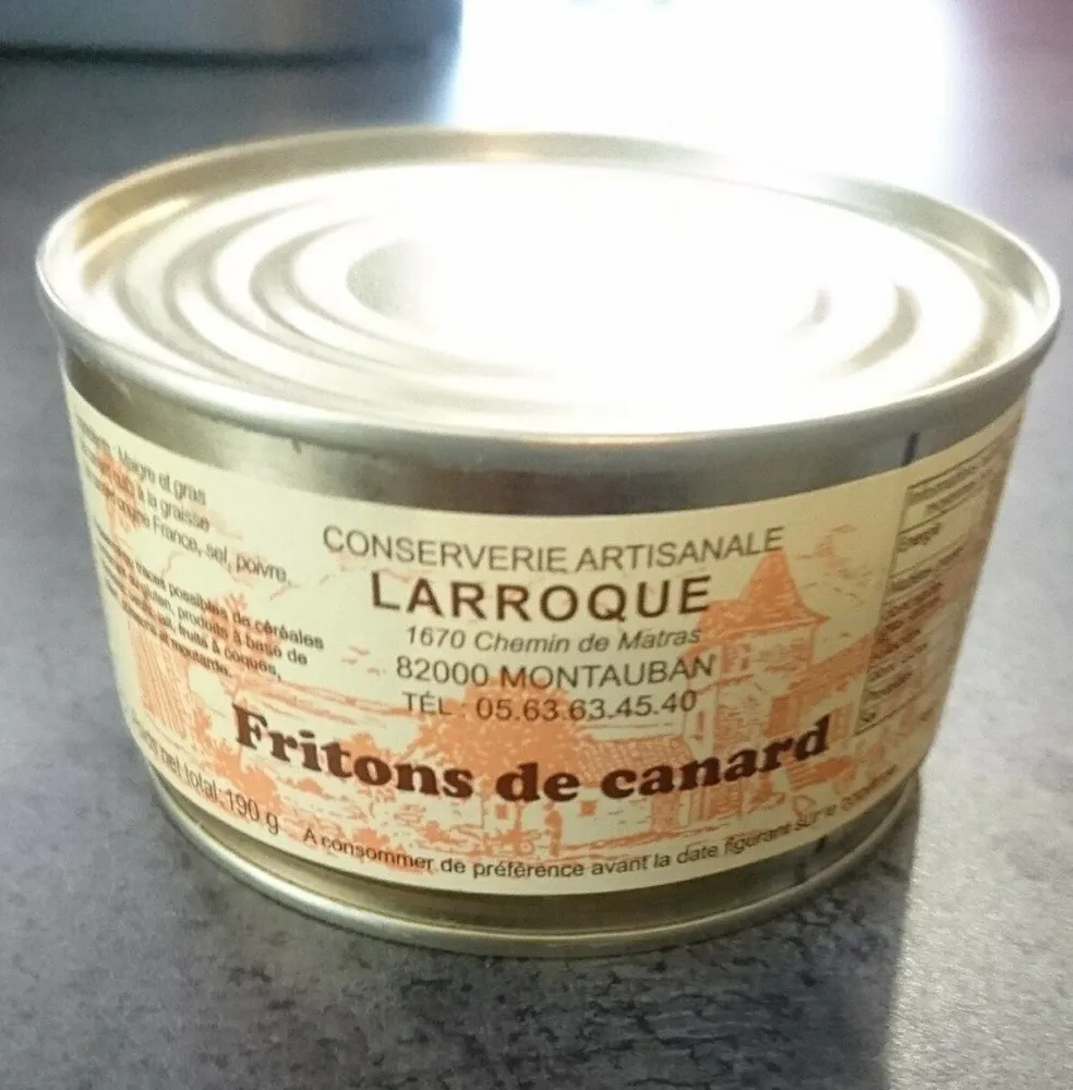 Fritons de canard