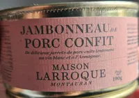 Jambonneau de porc confit