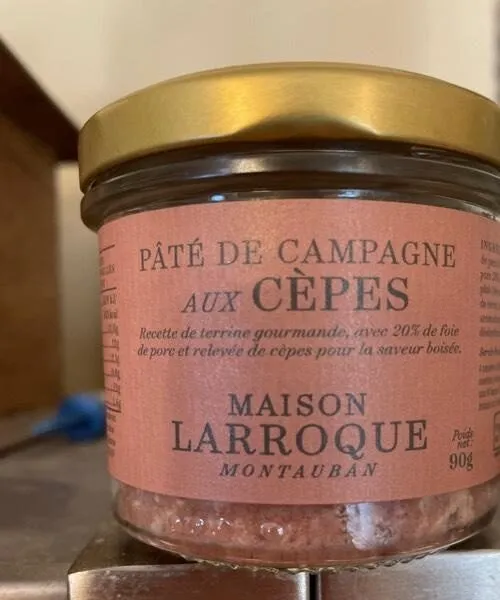 Pâté de campagne aux cèpes