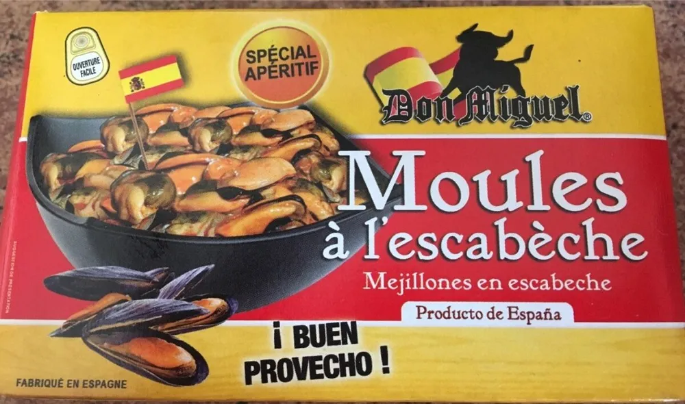 Moules à l'escabèche