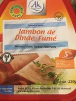 JAMBON DE DINDE FUMÉ CASHER