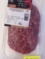 Chiffonnade salami sec de boeuf cacher