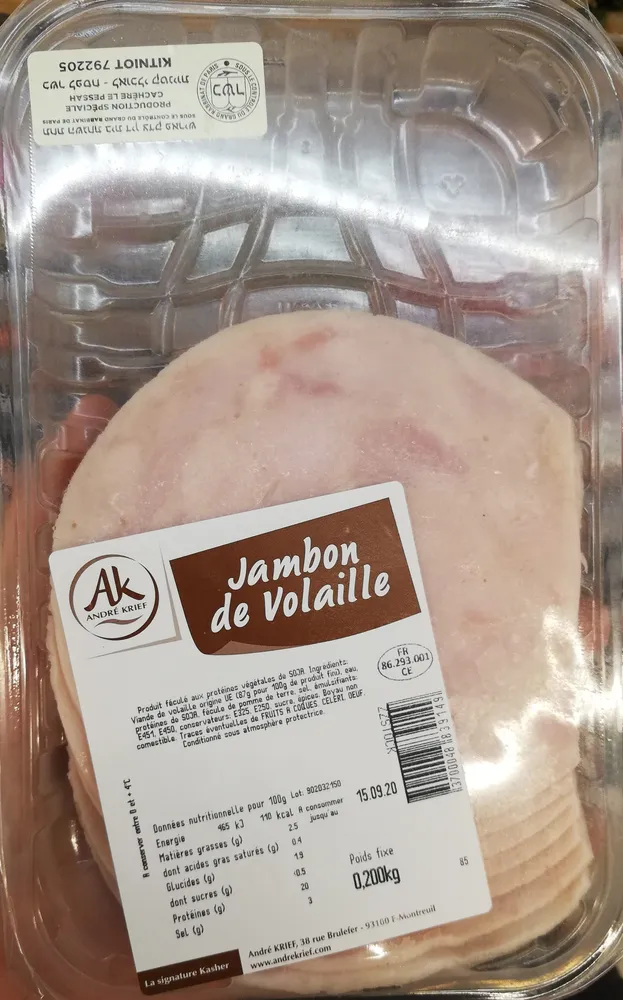 Jambon de volaille