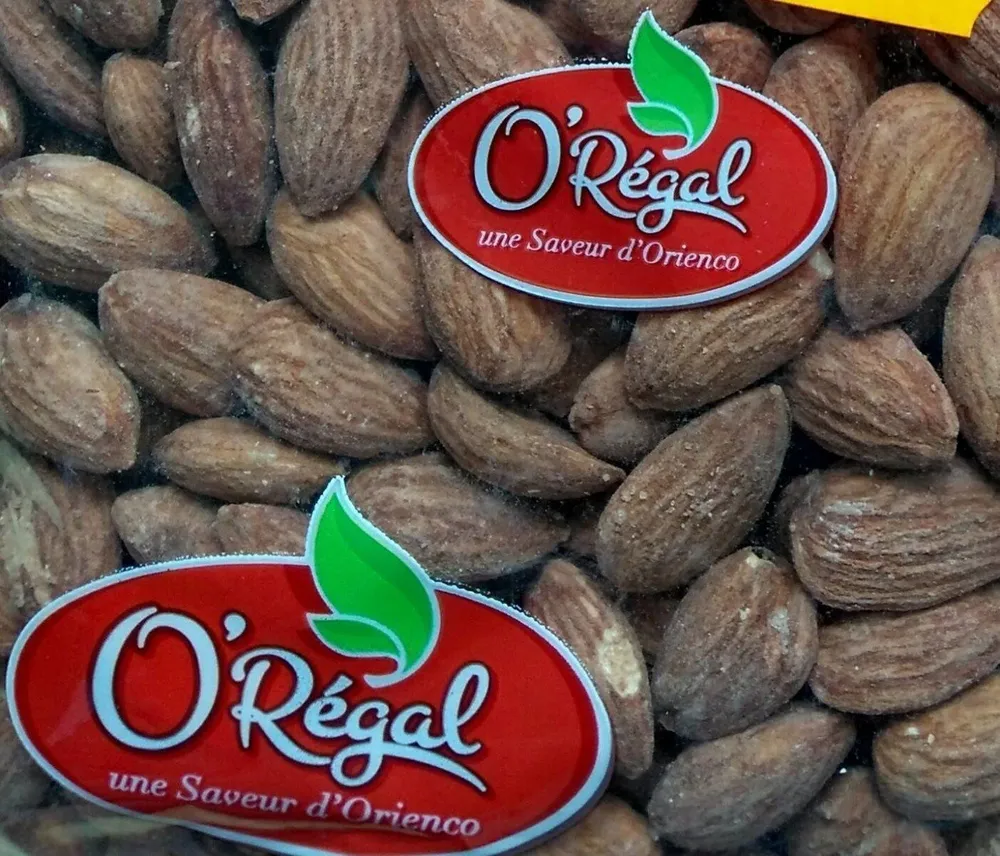 Amandes décortiquées extra grillées salées