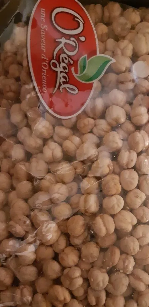 Pois chiches grillés