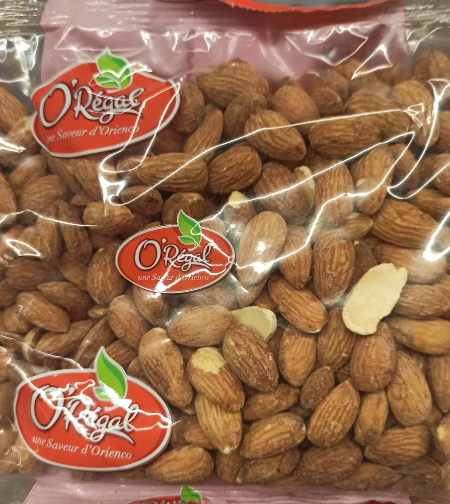 Amandes décortiquées extra grillées salées