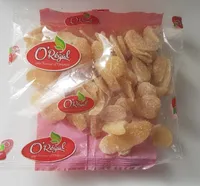 Gingembre déshydratés lamelles
