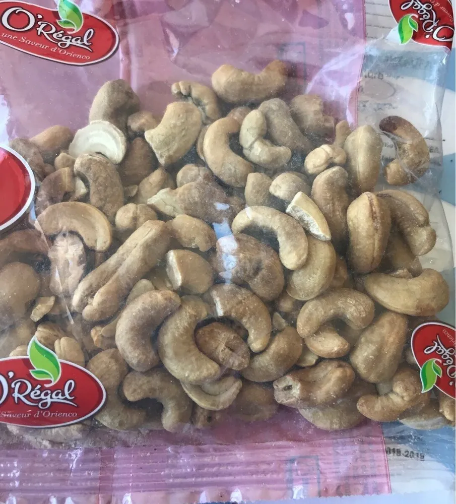 Noix de cajou grillées salees
