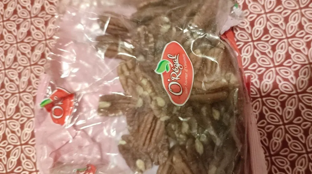 Noix de pécan décortiquées crues