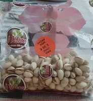 Pistaches coques grillées salées