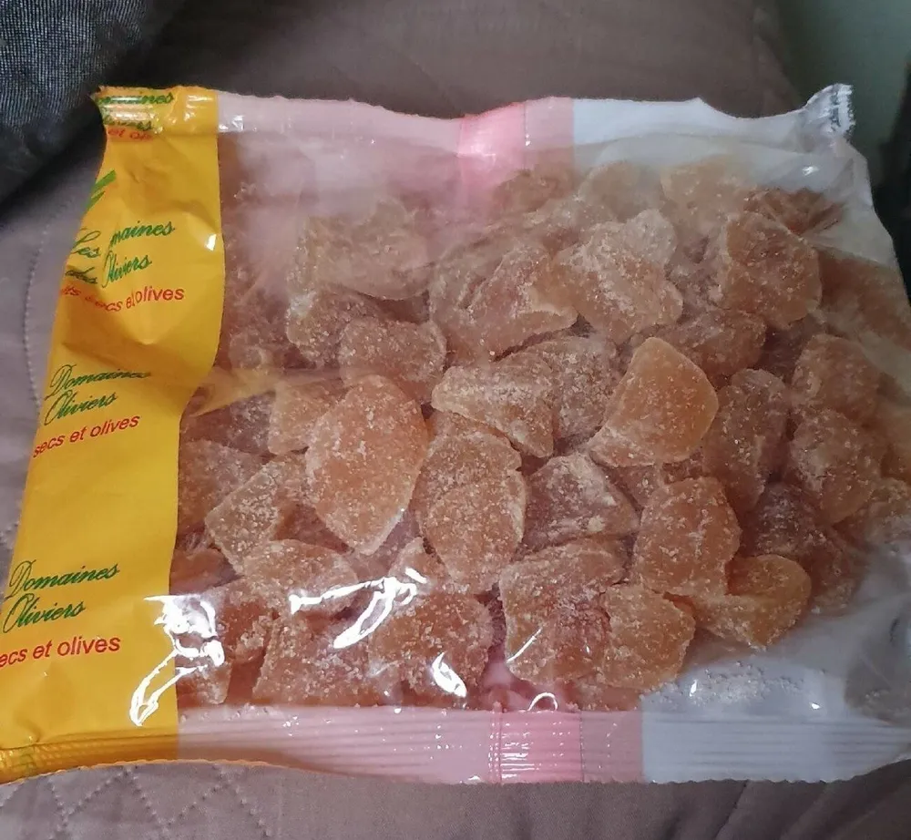 Gingembres cristallisés morceaux