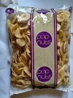Banane chips sucrées