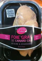 Foie gras de canard cru déveiné & assaisonné