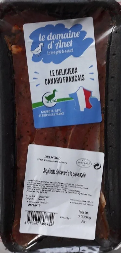 Aiguillette de canard à la provençale