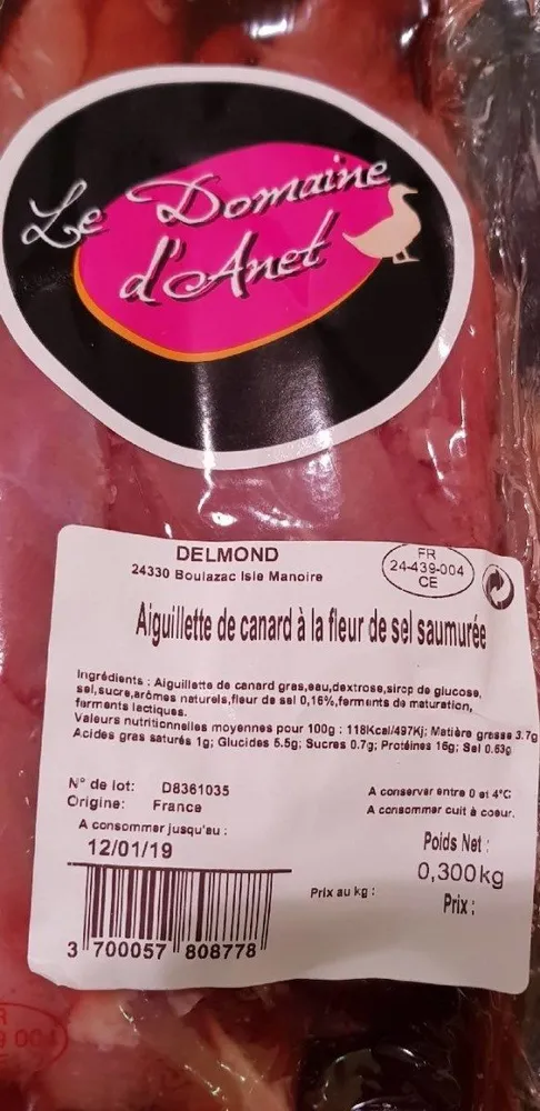 Aiguillette de canard