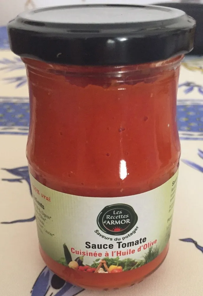 Sauce tomate cuisiné à l'huile d'olive