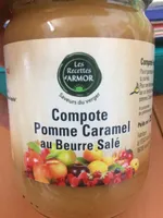 Compote pomme caramel au beurre salé