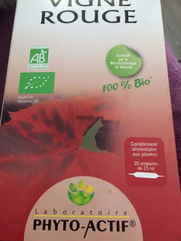 Phyto-actif Vigne Rouge Bio