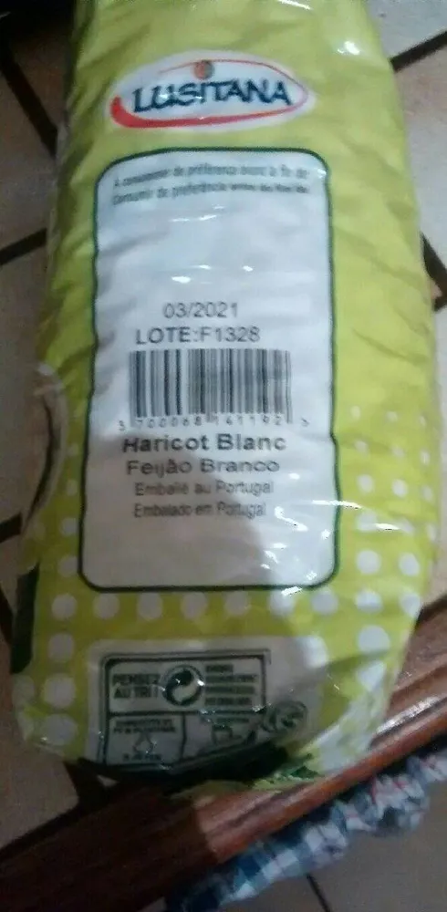 Lusitana Haricot Blanc Sec 1Kg