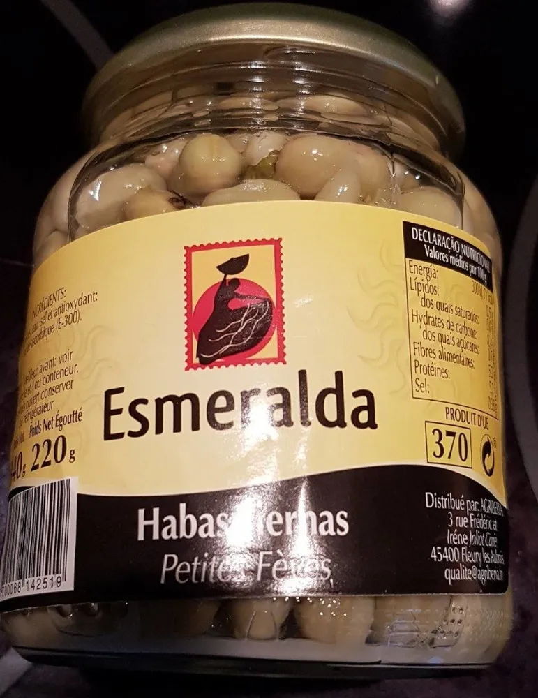 Habas tiernas (petites fèves)