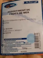 Assortiment de fruits de mer