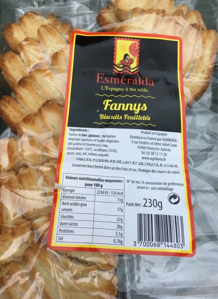 Fannys Biscuits Feuilletés