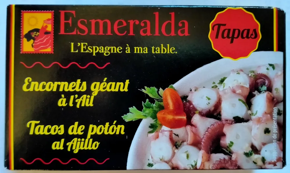 encornets géant à l'Ail