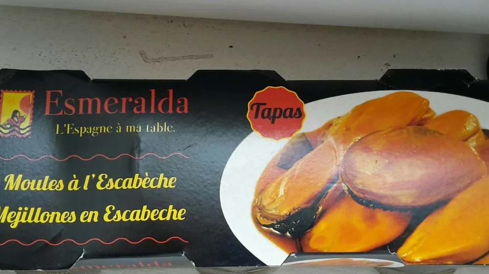 Moules à l'Escabeche