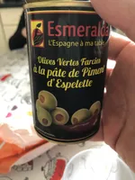Oliver verte au poment d'espelette