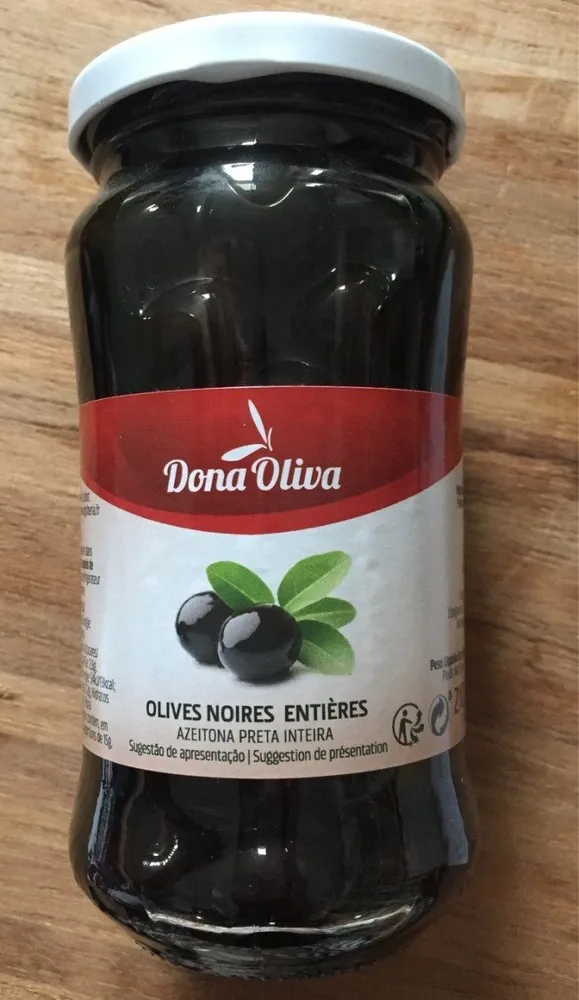 Olives noires entières