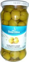Olives vertes farcies à la pâte d'anchois