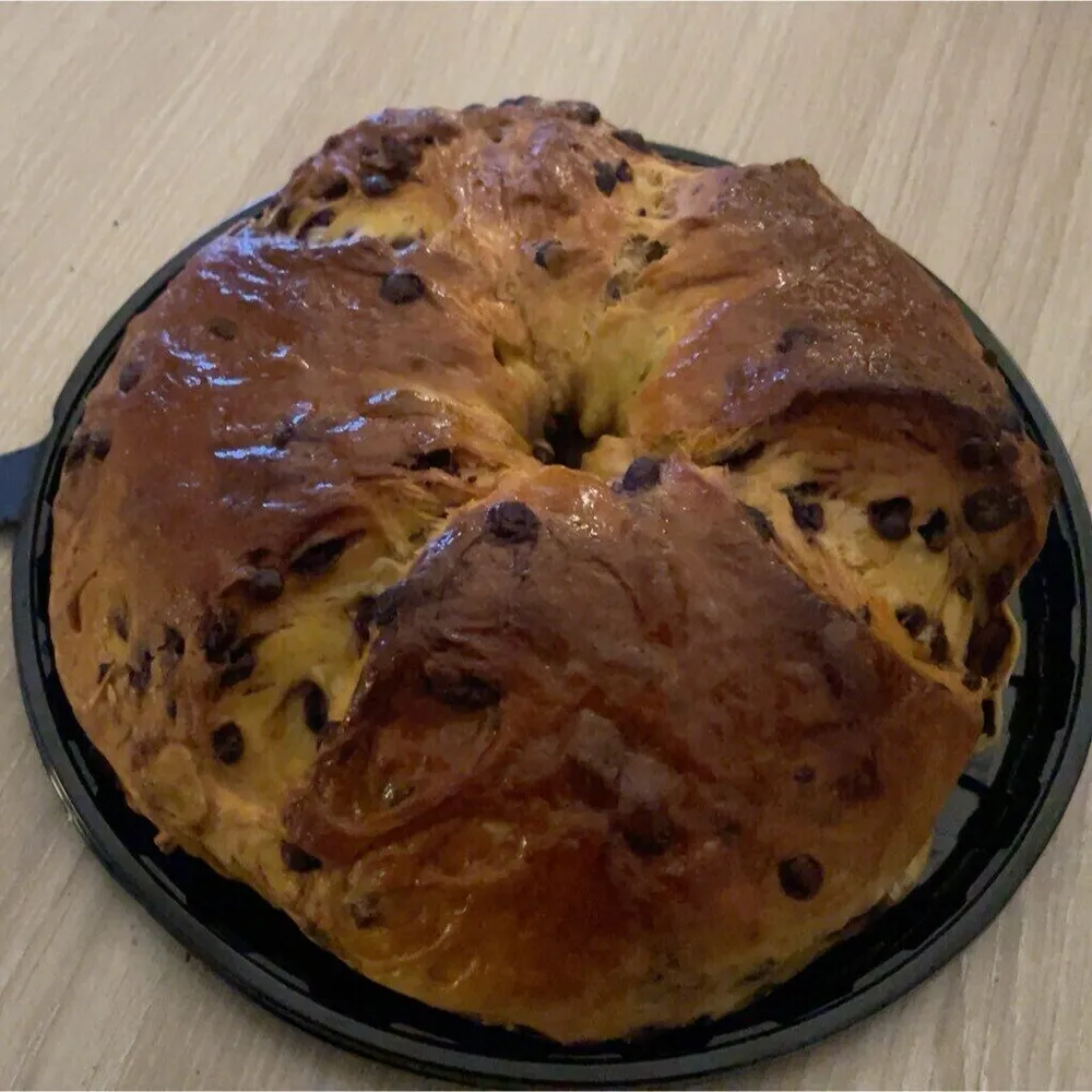 Gâteau des rois aux pépites de chocolat