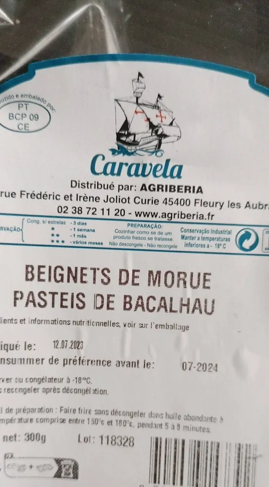 Beignets de morue