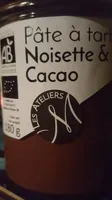 Pâte à tartiner bio noisette&cacao