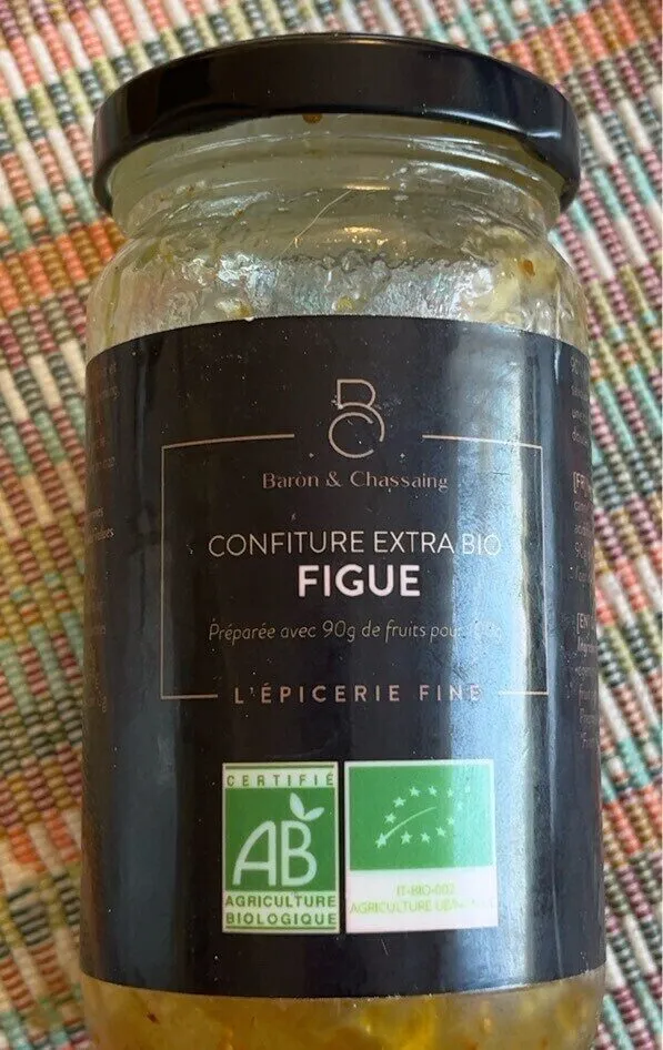 Confiture extra bio Figue